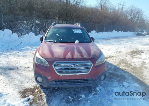 2017 Subaru Outback 2.5I Premium z USA, uszkodzony, nr VIN 4S4BSAFC6H3421981